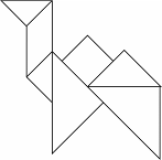 Image result for tangram outline